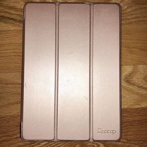 NWOT IPad 9.7 Rose Gold flap case